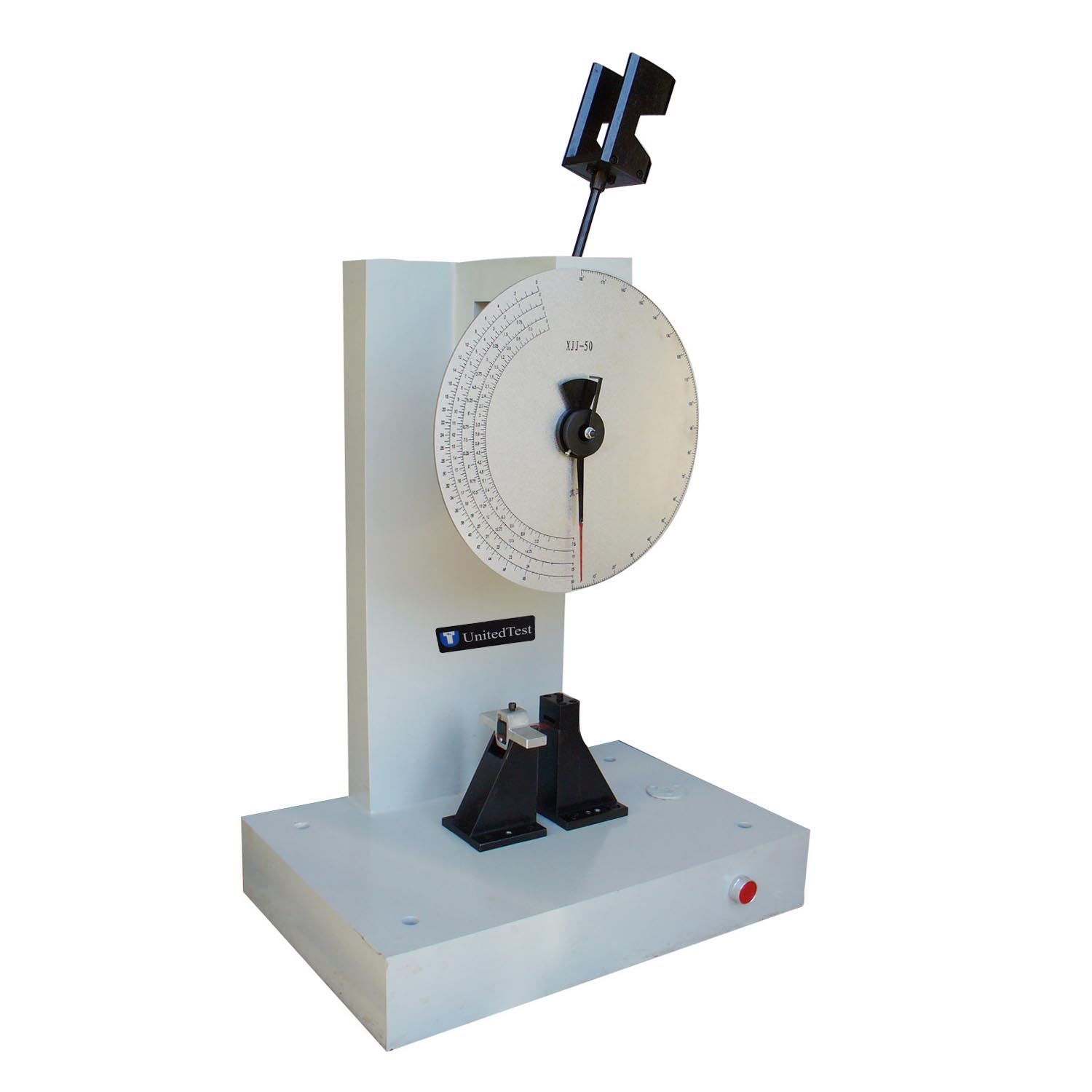 Testador de impacto em material plástico